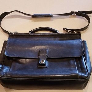 Coach black computer bag.